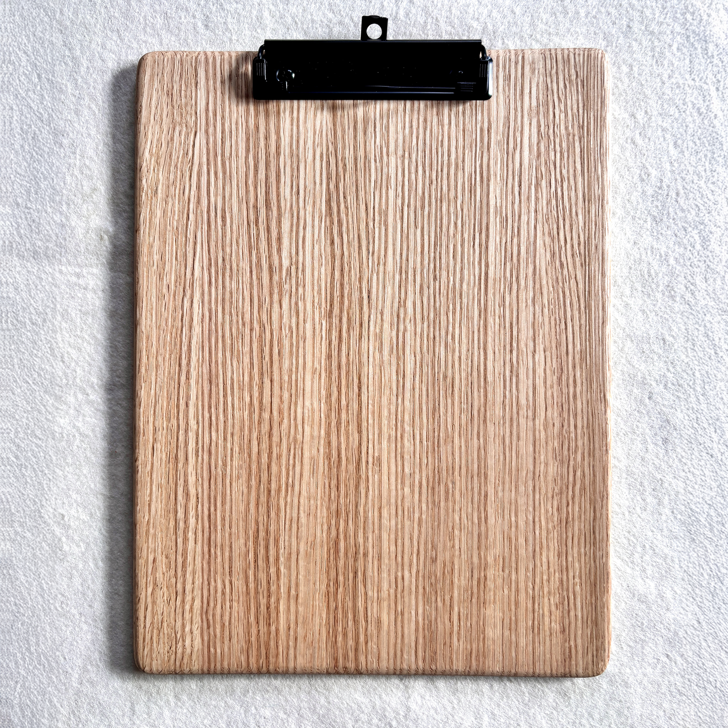 Solid Red Oak Clipboard