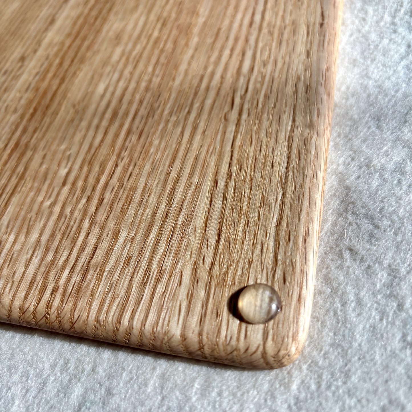 Solid Red Oak Clipboard
