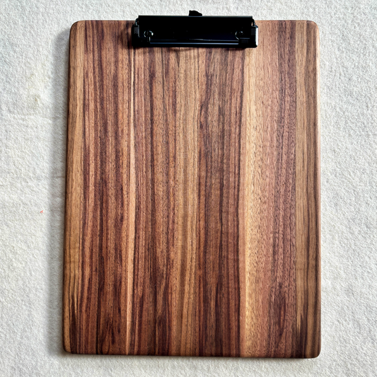 Solid Walnut Clipboard