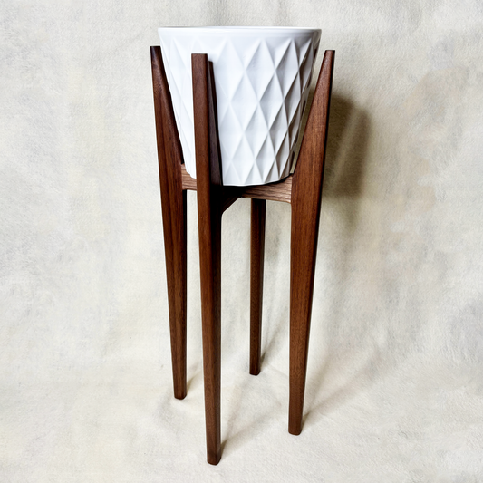 Walnut Plant Stand