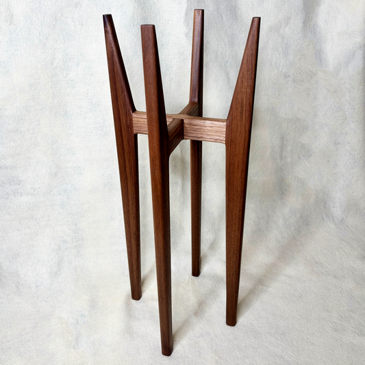 Walnut Plant Stand
