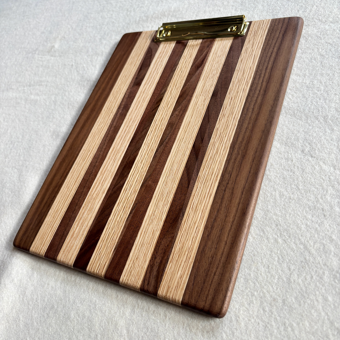 Solid custom Walnut/Red Oak Clipboard (1 of 1)