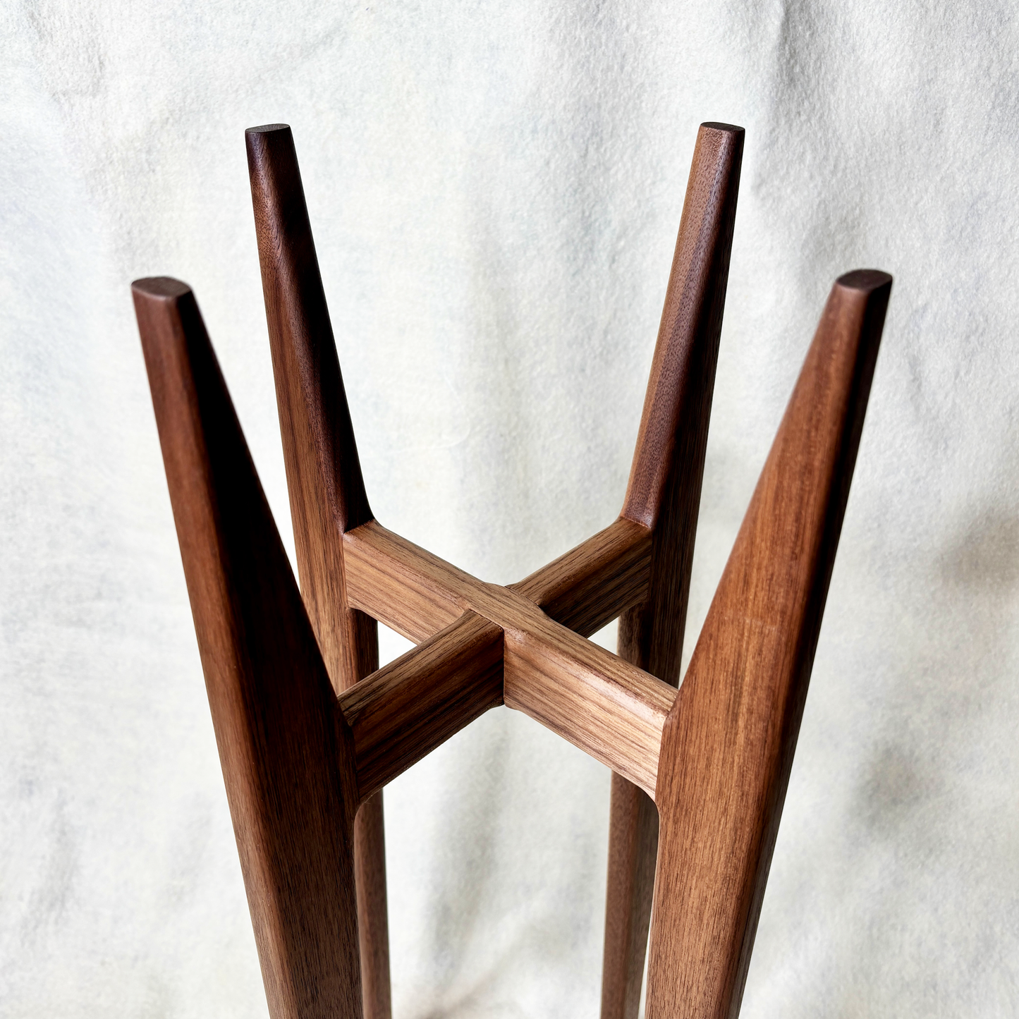 Walnut Plant Stand